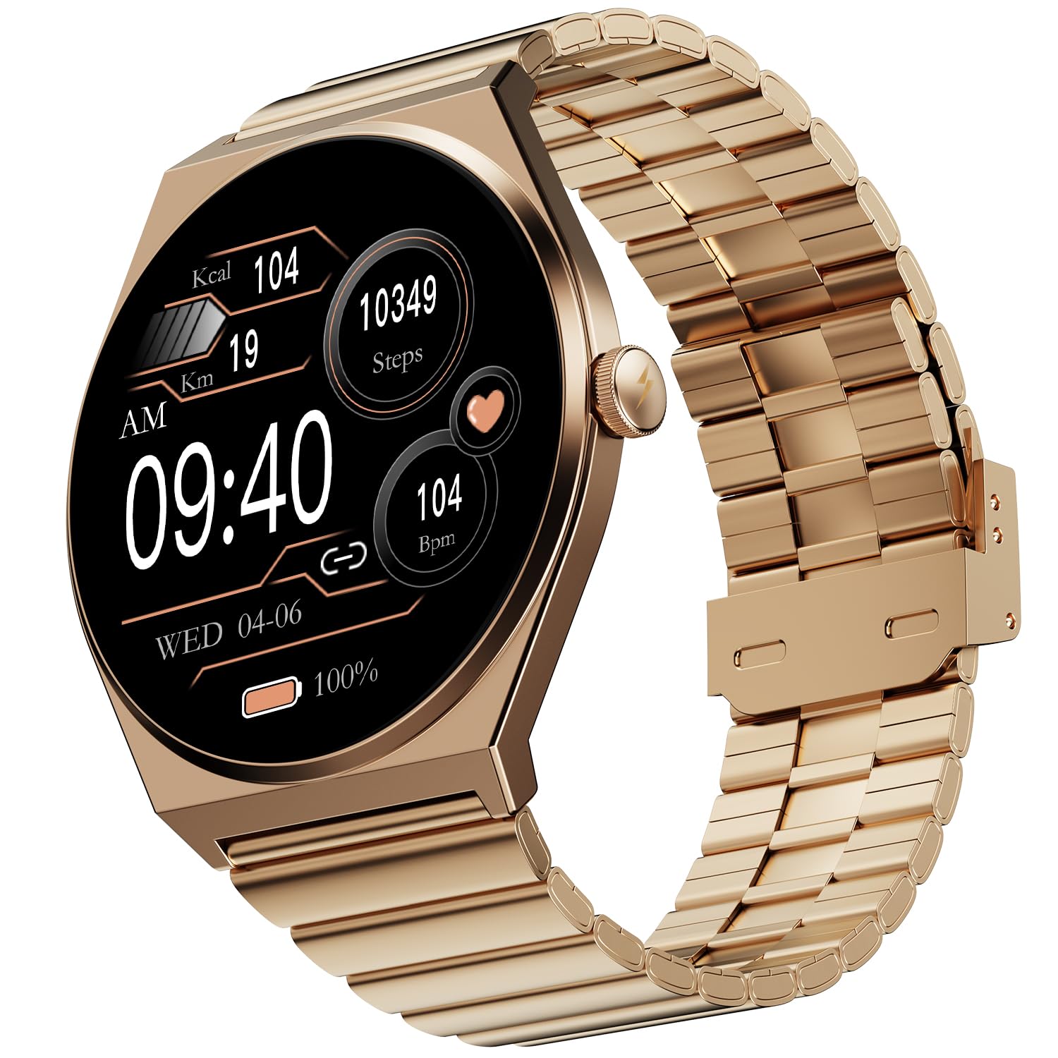 Fire-Boltt Phoenix Nova Smartwatch 1.43” Slim Super AMOLED Display, 466x466 Pixel